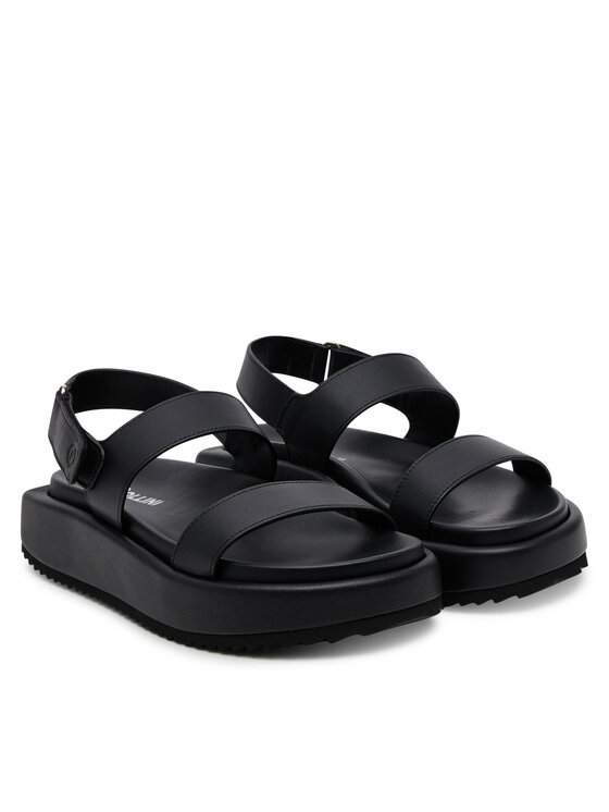 Pollini Босоніжки Pollini SA16155G1MTL0000 Чорний