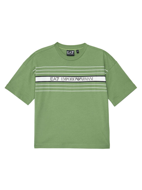EA7 Emporio Armani EA7 Emporio Armani Camiseta 7B000069 AF10378 U7203 Verde Relaxed Fit