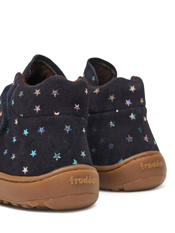 Froddo Μποτίνια Froddo Barefoot Winter Furry G3110263-13 M Σκούρο μπλε