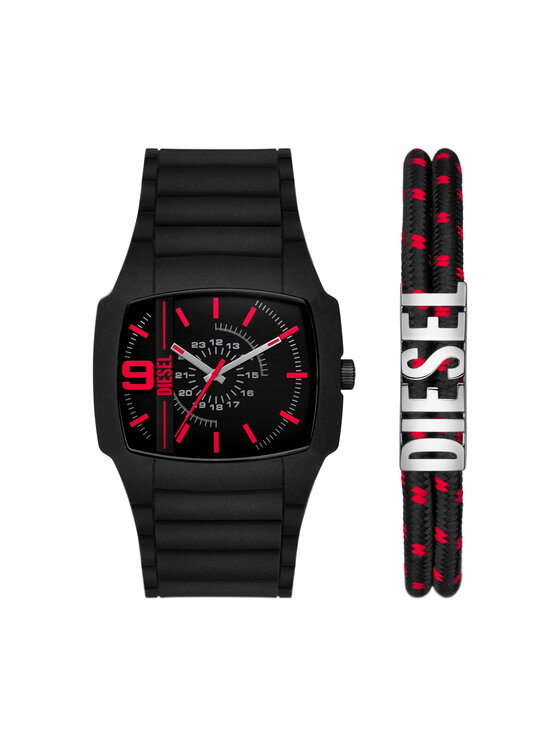 Diesel Laikrodis Diesel Cliffhanger DZ2191SET Juoda