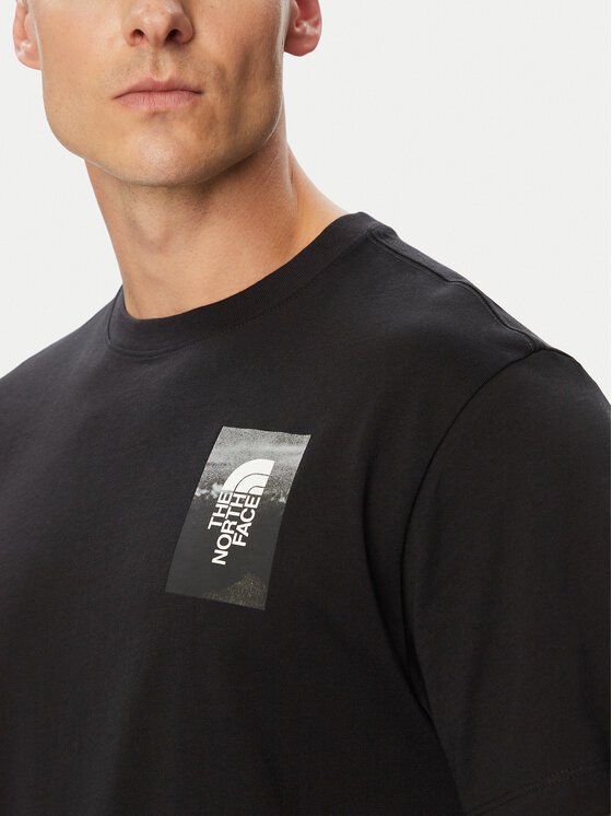 The North Face The North Face Camiseta Apex ’75 Collage NF0A8H5K Negro Regular Fit
