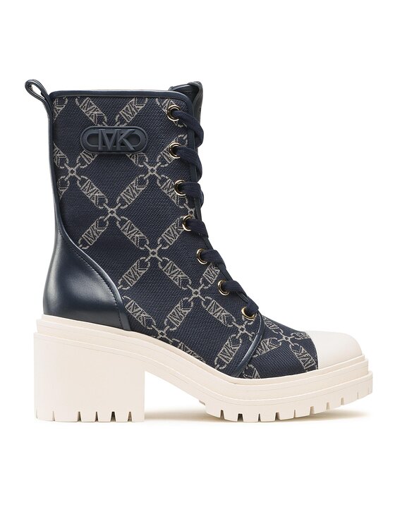 MICHAEL Michael Kors Polacchine MICHAEL Michael Kors Hanley Bootie 40F3HYME6Y Blu scuro