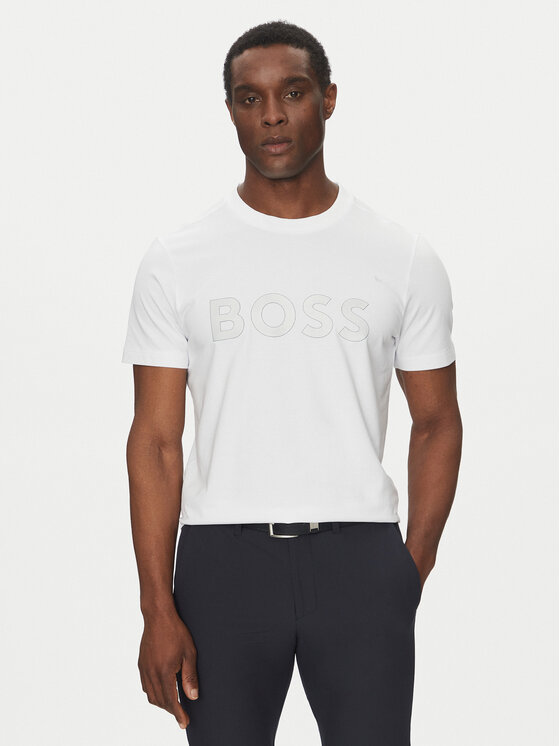 BOSS BOSS Póló TL Logo 50535170 Fehér Regular Fit