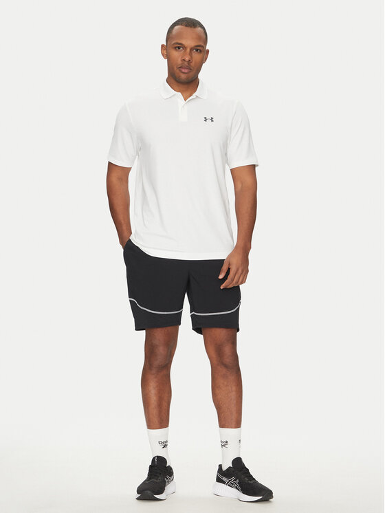 Under Armour Under Armour Polo majica Matchplay 1377374 Bela Regular Fit