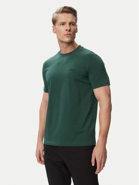 BOSS BOSS Camiseta Tee 50506373 Verde Regular Fit