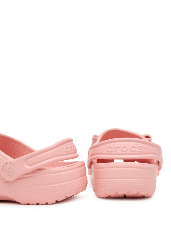Crocs Şlapi Crocs Classic Bow Clog 211886 Roz