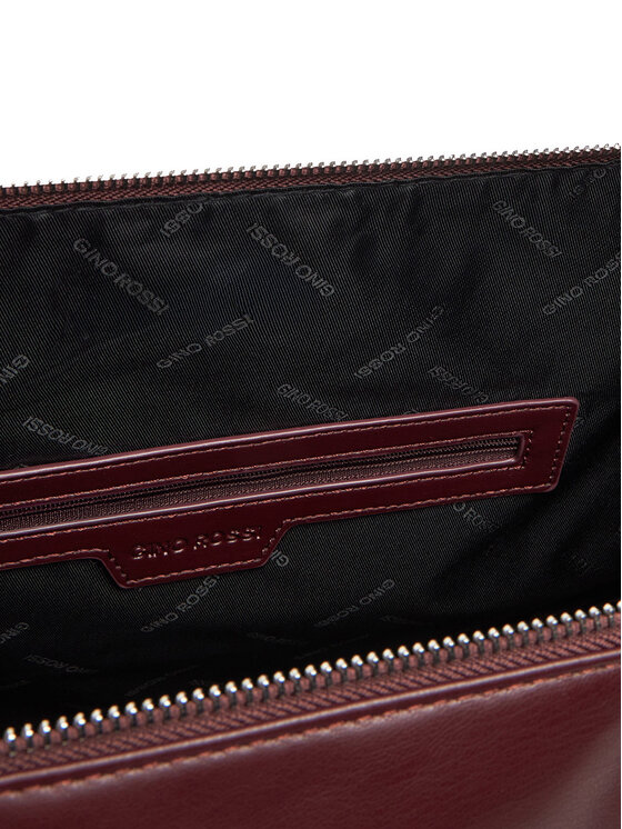 GINO ROSSI Kabelka Gino Rossi C-THARA-LX10145 Bordová