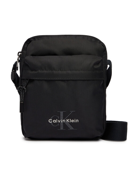 Calvin Klein Maža rankinė Calvin Klein Bold Reporter LV04D3421G Juoda