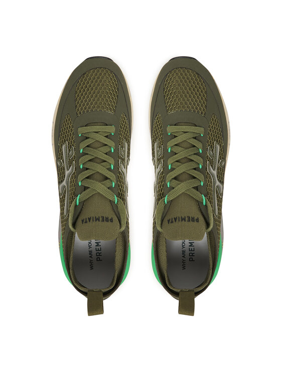 Premiata Sneakersy Premiata Moerun0.1 Var 8259 Zelená