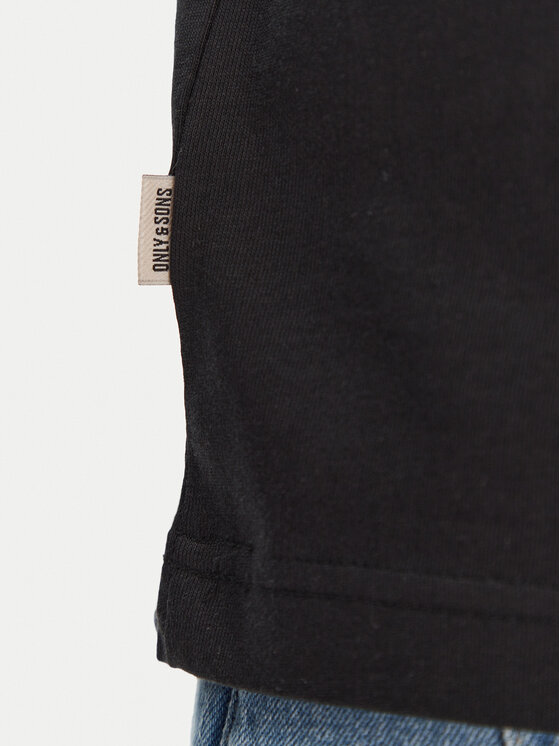 Only & Sons Only & Sons Футболка Spritz 22034398 Чорний Relaxed Fit
