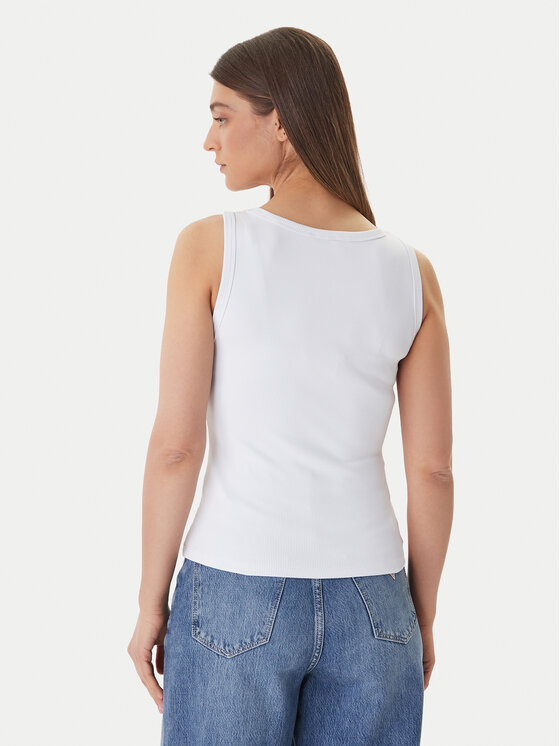 Guess Guess Top W6GP22 K2954 Bijela Regular Fit