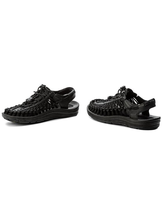 Sandały Keen Uneek Leather 1017063 Czarny | Eobuwie.com.pl