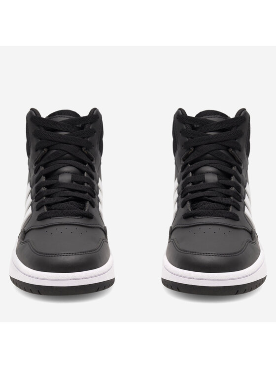 adidas Sneakersy adidas HOOPS MID 3.0 K GW0402 Čierna