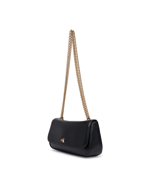 Calvin Klein Kabelka Calvin Klein Ck Convertible Chain Small Bag LV04F3172G Černá