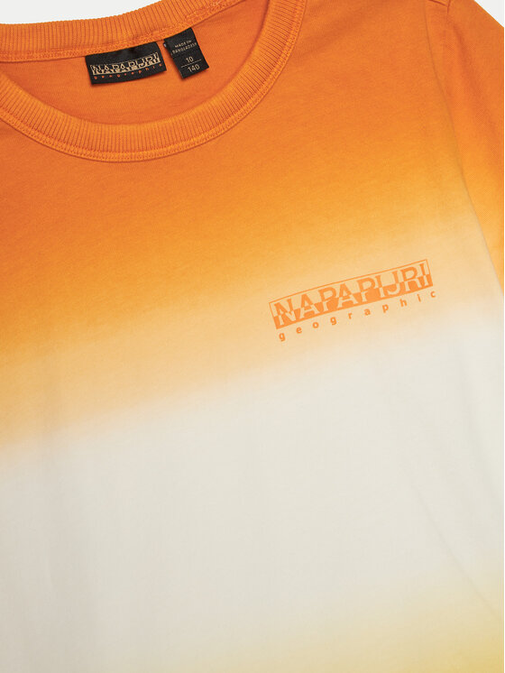 Napapijri Napapijri Camiseta S-Merse NP0A4ILFA701 S Naranja Regular Fit
