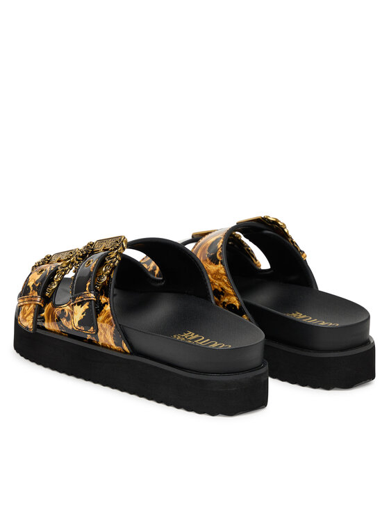 Versace Jeans Couture Шльопанці Versace Jeans Couture 80VA3SM1 ZS366 G89 Чорний