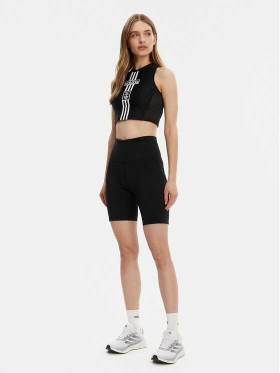 adidas adidas Топ Adibreak JD0102 Чорний Slim Fit