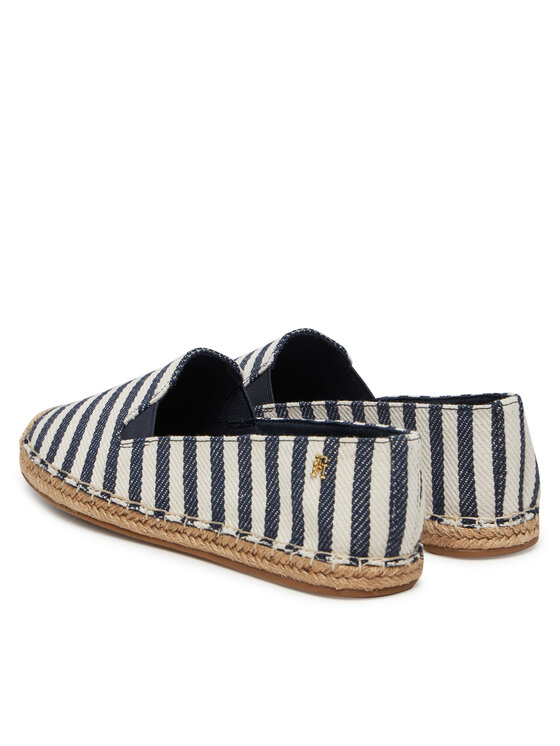 Tommy Hilfiger Espadrilės Tommy Hilfiger Nautical Stripe Espadrille FW0FW08653 Spalvota