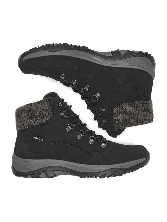Rieker Botines planos Rieker CEO-M9610-00 Negro