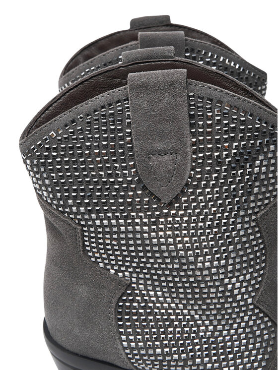 Alma En Pena Kovbojské topánky Alma En Pena I240712 Sivá