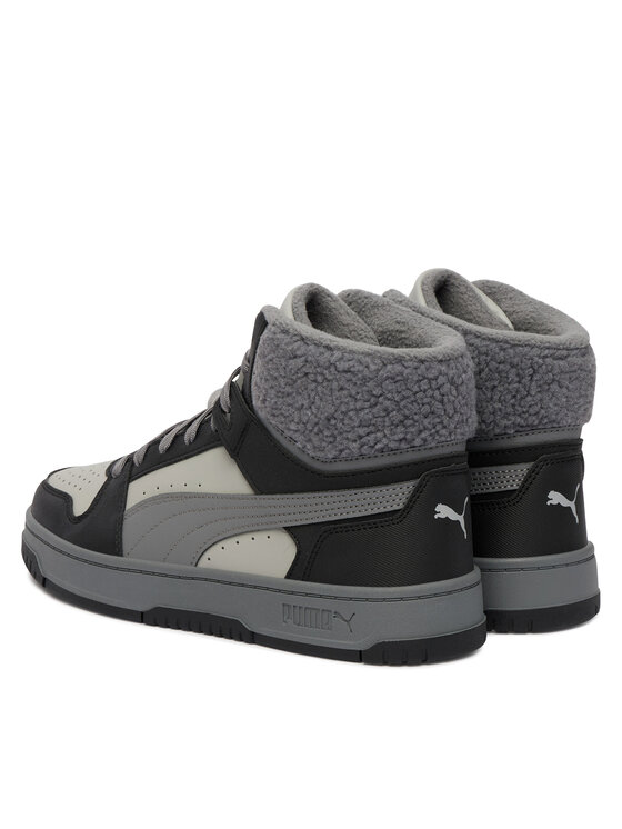 Puma Снікерcи Puma Rebound Slam Mid Cozy Jr 407728 02 Сірий