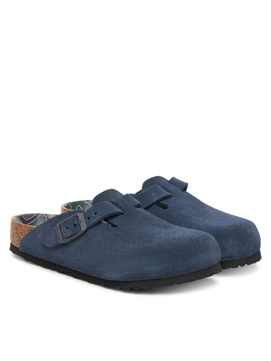 Birkenstock Šľapky Birkenstock Boston Kids 1030386 Tmavomodrá