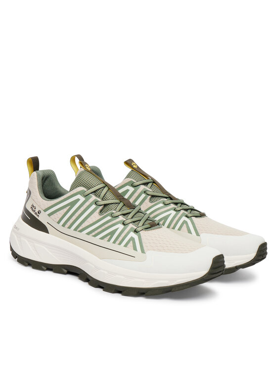Jack Wolfskin Трекінгові черевики Jack Wolfskin Wild Hike Low M A65579 Бежевий