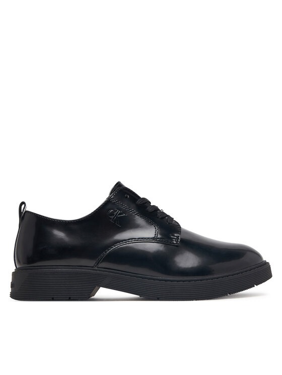 Calvin Klein Обувки Calvin Klein Low Cut Lace-Up Shoe V3X4-83494-1453 D Черен