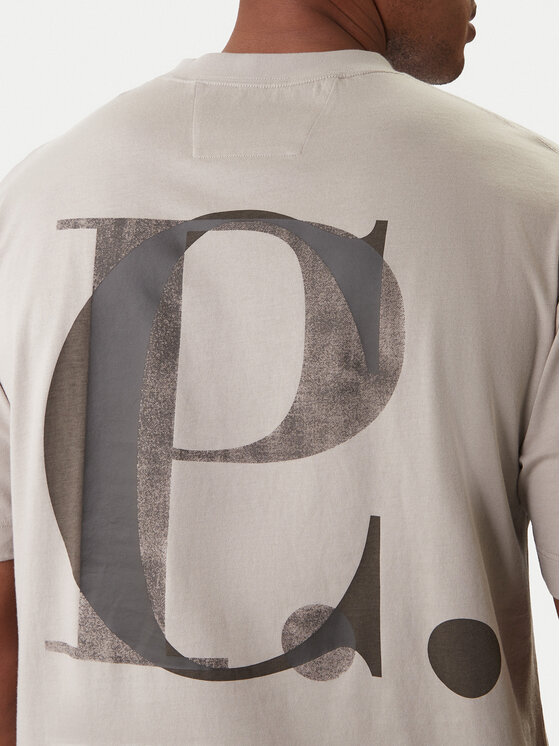 C.P. Company C.P. Company Camiseta 20CMTS087A005100W Beis Regular Fit