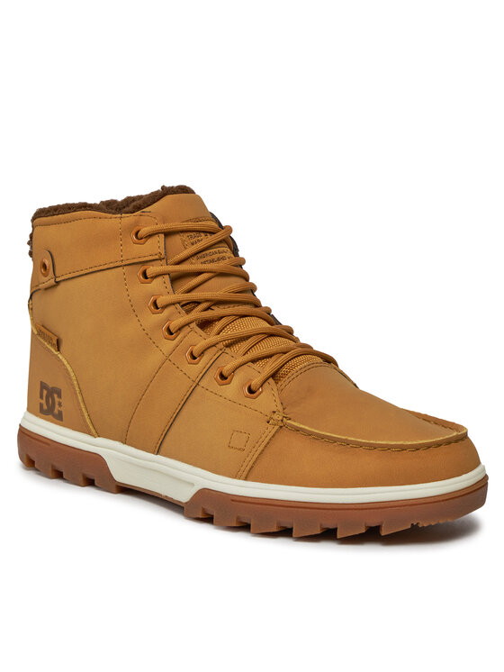 DC Shoes Šnurovacia obuv DC Shoes Woodland ADYB700042 Hnedá
