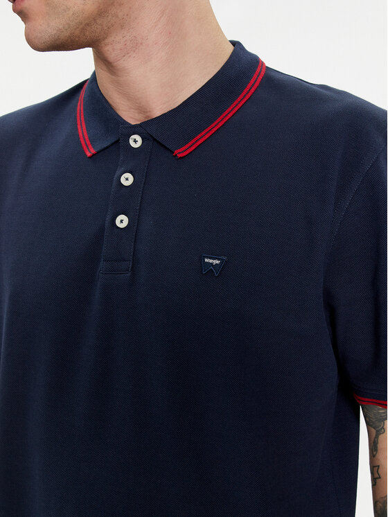 Wrangler Wrangler Polo 112350403 Tamnoplava Regular Fit