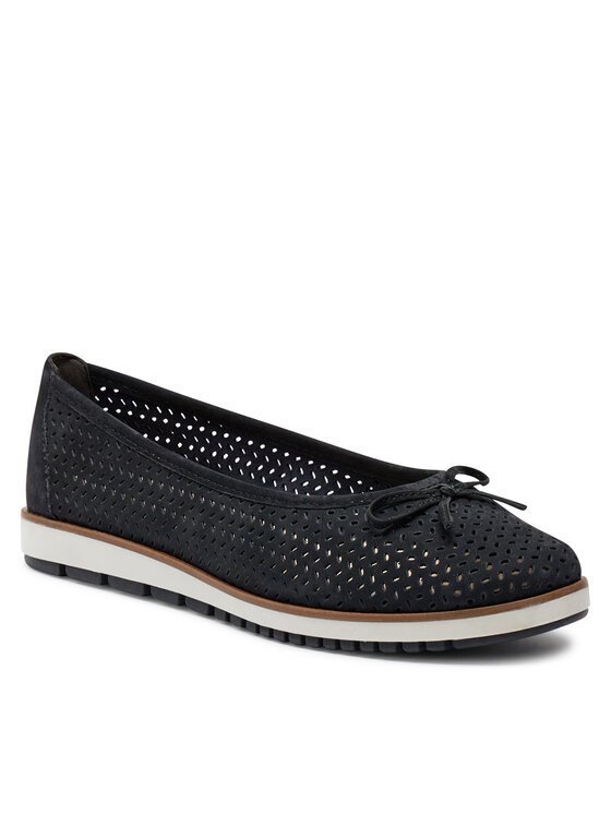 Tamaris Балеринки Tamaris 1-22121-42 Тъмносин