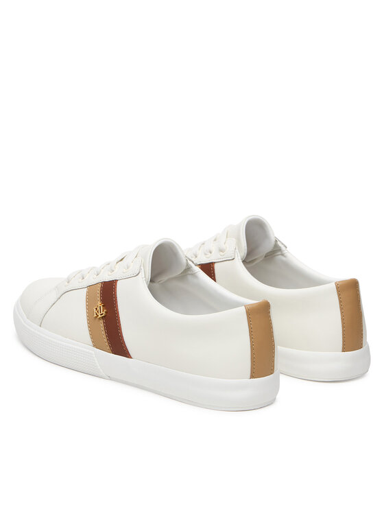 LAUREN RALPH LAUREN Sneakersy LAUREN RALPH LAUREN Janson II 802925365012 Biały