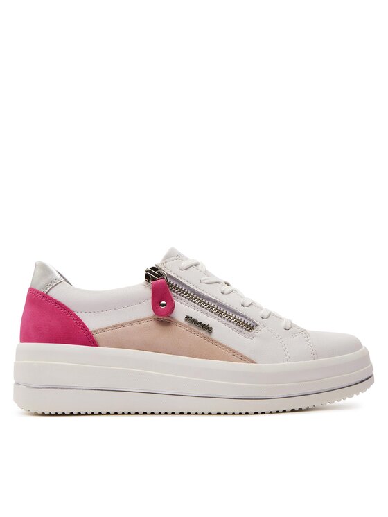 Remonte Sneakersy Remonte D1C01-80 Biały