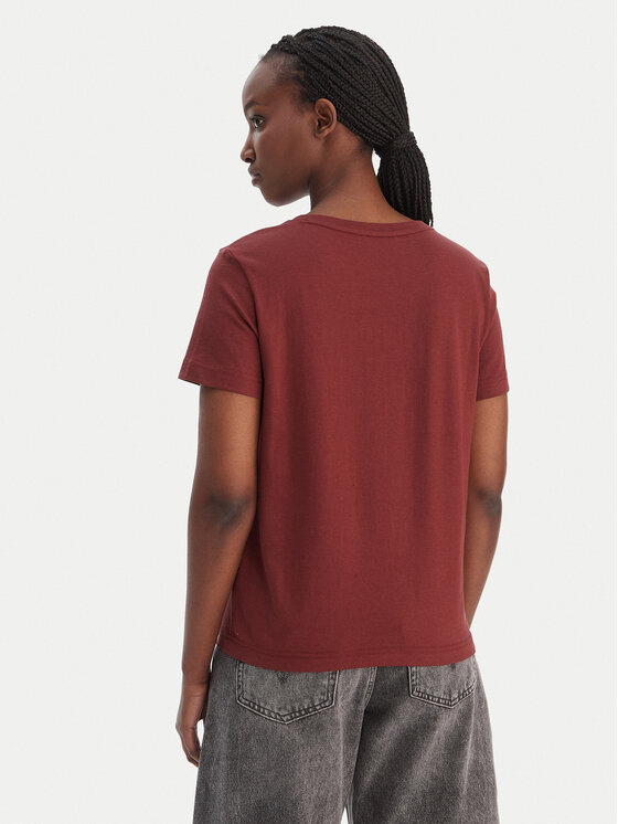 Calvin Klein Jeans Calvin Klein Jeans Camiseta LV047B205G Marrón Relaxed Fit