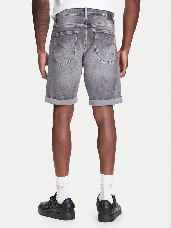 G-STAR G-STAR Pantalones cortos vaqueros 3301 D10481-D535 Gris Slim Fit