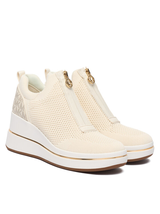 Sneakers MICHAEL Michael Kors Emmy 43R6EMFP3D Écru | Epantofi.ro
