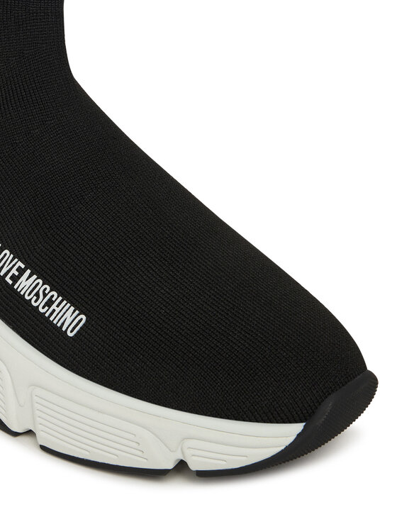 LOVE MOSCHINO Sneakersy LOVE MOSCHINO JA15386G0NIY8000 Černá