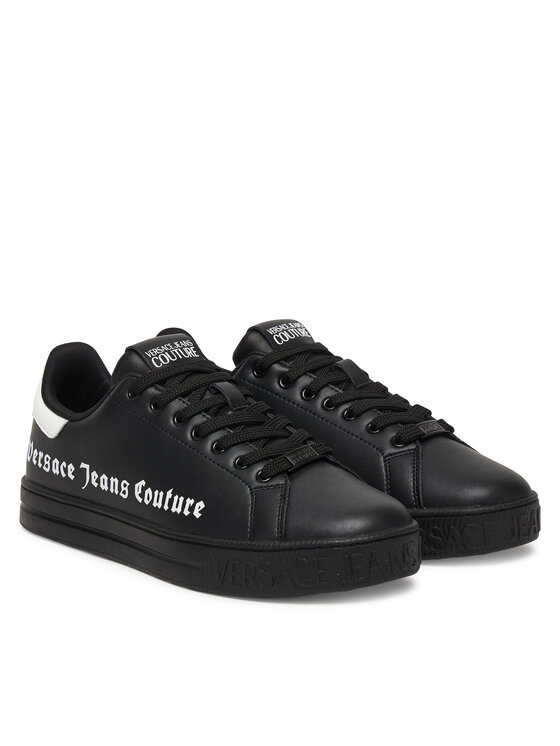 Versace Jeans Couture Снікерcи Versace Jeans Couture 80YA3SKC Чорний