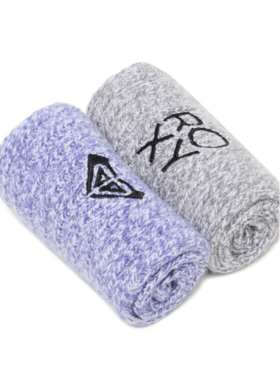 Roxy Довгі шкарпетки Roxy CEO_AS_ROXY_06_W_AW25 (2 PACK) mix Сірий