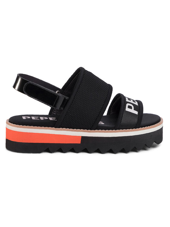 Pepe Jeans Босоніжки Pepe Jeans Ella Nari PLS90451 Чорний