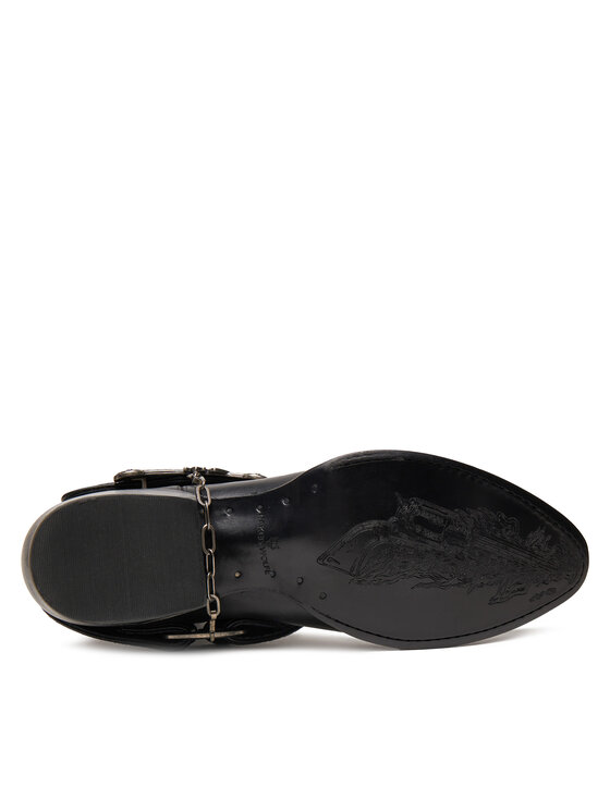 Naked Wolfe Ковбойські чоботи Naked Wolfe THE OUTLAW BOOT Чорний