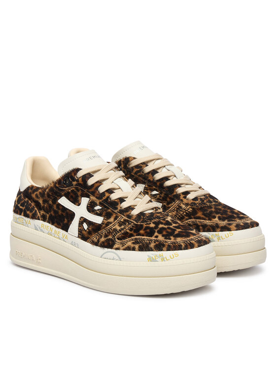 Premiata Сникърси Premiata Micol Var 7034 Кафяв
