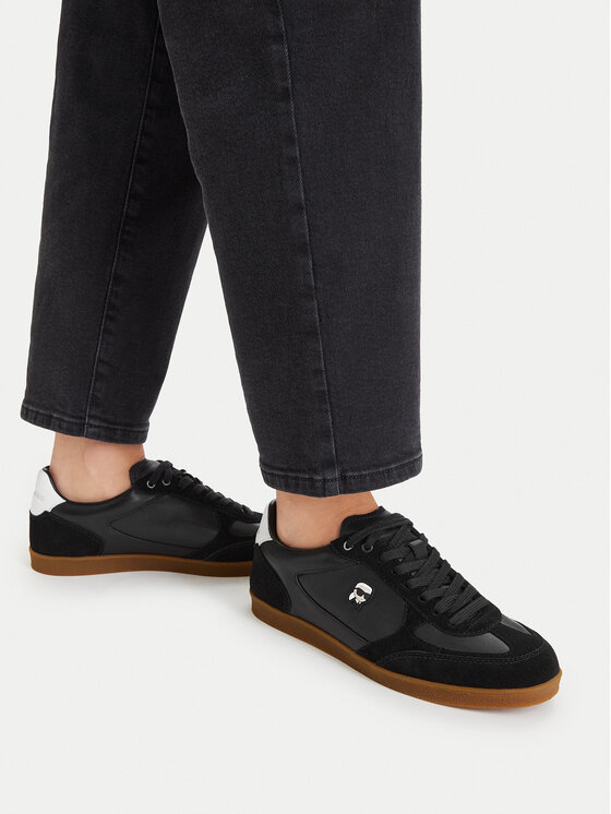 KARL LAGERFELD Sneakersy KARL LAGERFELD Kandidate KL63833N Čierna