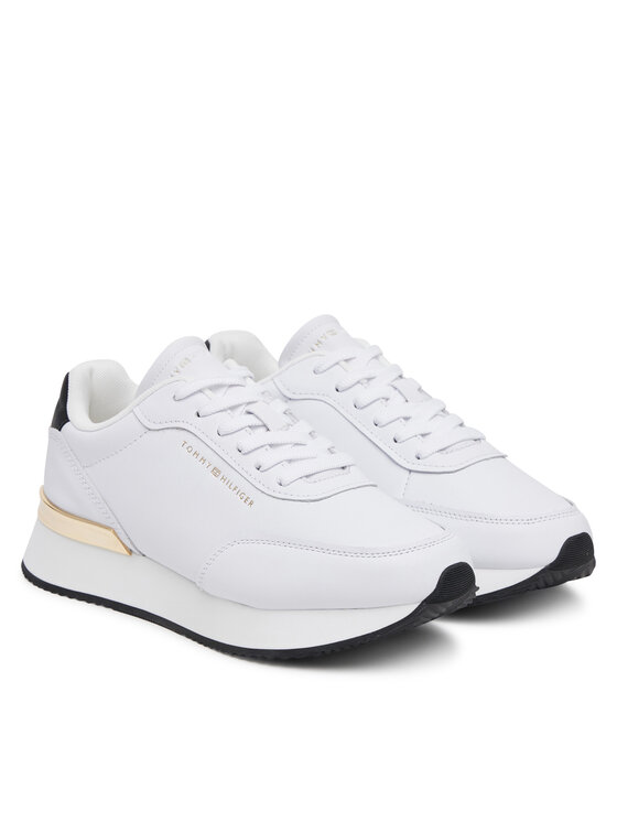 Tommy Hilfiger Tenisice Tommy Hilfiger Chic Fashion Runner FW0FW08695 Bijela