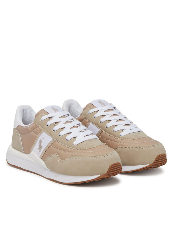 Polo Ralph Lauren Sneakersy Polo Ralph Lauren Train 89 Sport RL02441272 Béžová