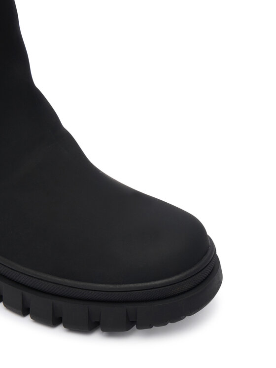 Tommy Hilfiger Īsie zābaki Tommy Hilfiger T3X5-34130-1355999 D Melns