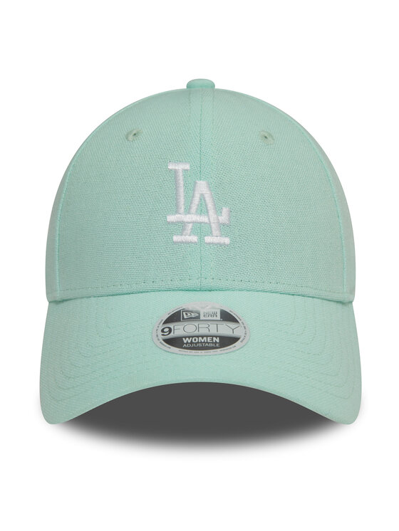 New Era Cappellino New Era Wmns Mlb Linen 940 La Dodgers 60503464 Verde