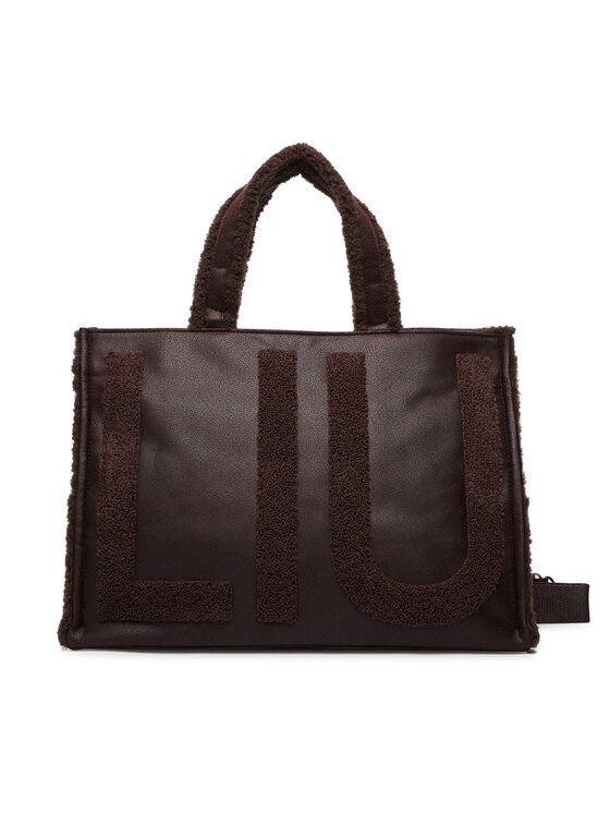 Liu Jo Сумка Liu Jo L TOTE FAKE MONTONE 2F6037 E0021 Коричневий