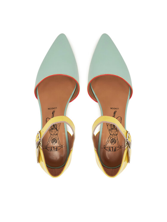 Fly London Polobotky Fly London Sarjfly P145266001 Modrá